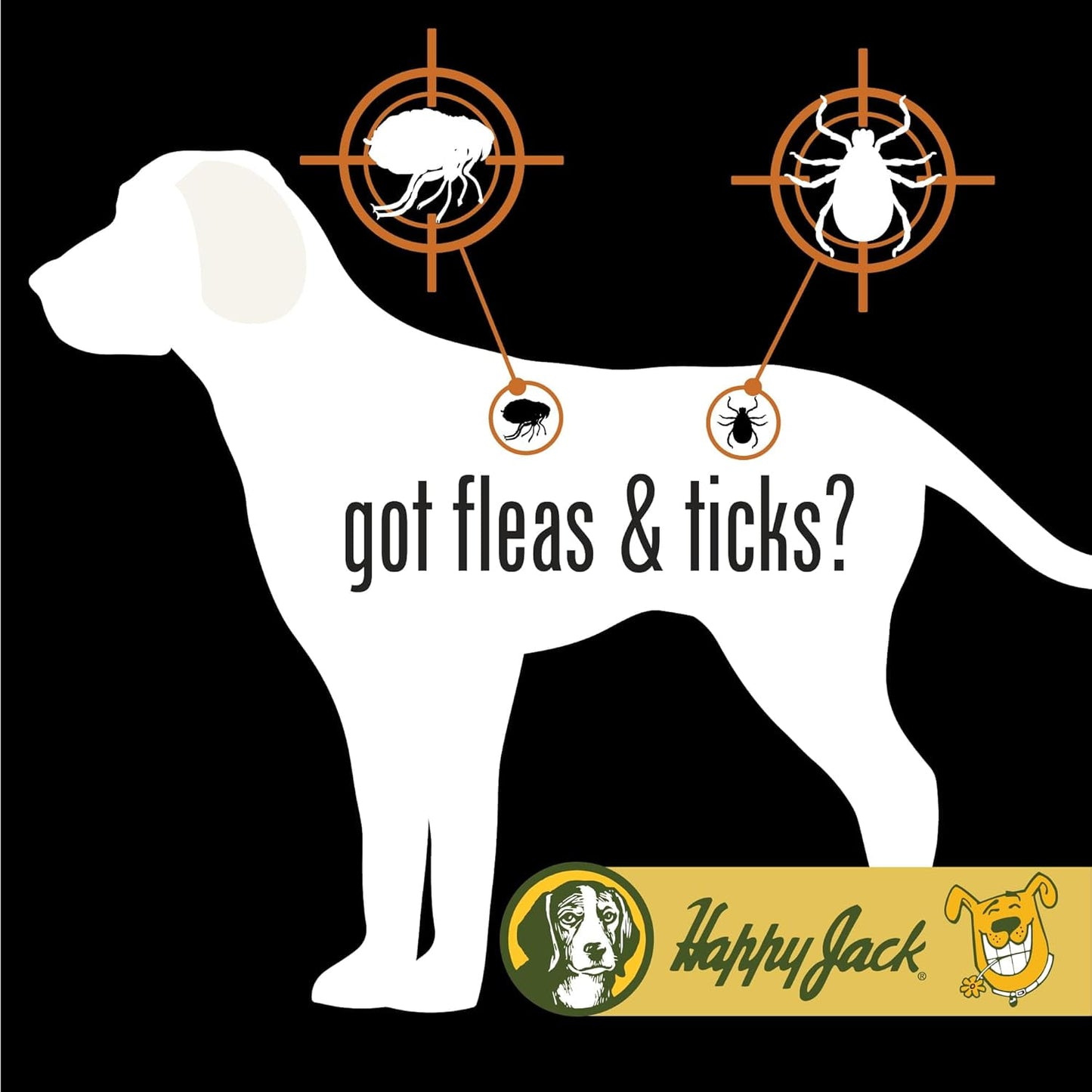 Happy Jack Kennel Dip II Flea, Tick & Mange Treatment for Dogs, 16 oz