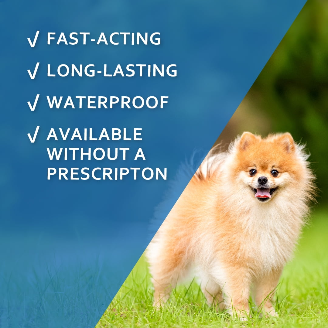SENTRY FiproGuard Plus Flea and Tick Topical Treatment for Dogs 89-132 lbs, 6 Count
