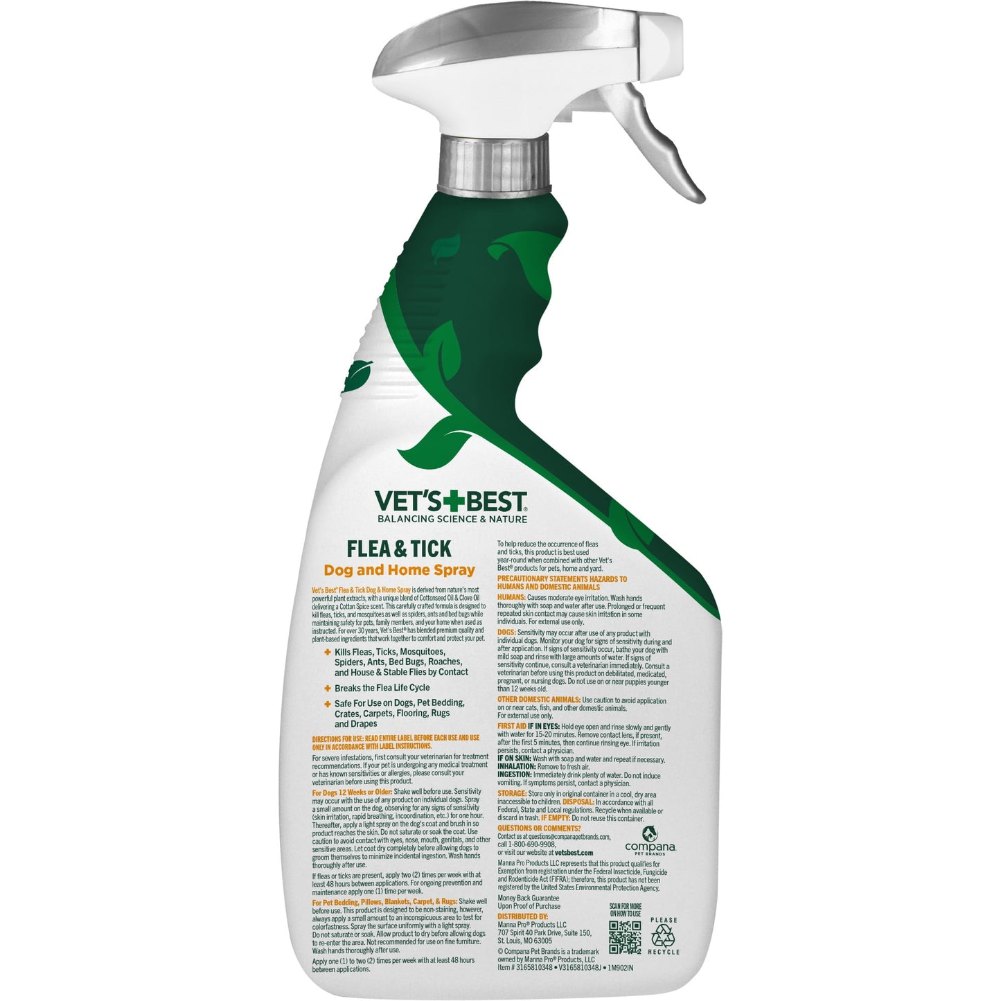 Vet's Best Home Spray for Dogs – 32oz