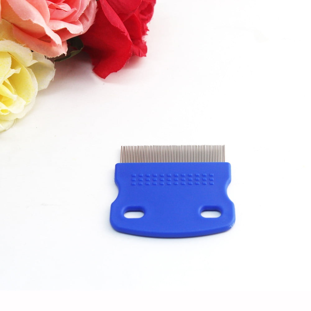 WSBDENLK Puppy Grooming Steel Small Fine Toothed Pet Flea Comb New Pet Hair Brush Combs and Brushes Hair Brush Shedding