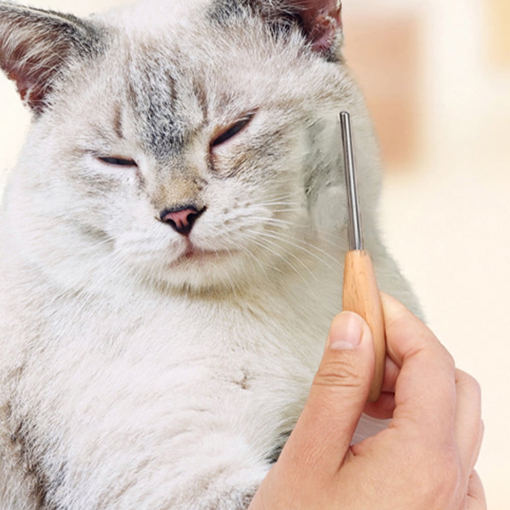 Wear-resistant Cat Hair Comb Portable Kitten Pet Dog Stripping Cleaning Razor The Cosmetic Wood
