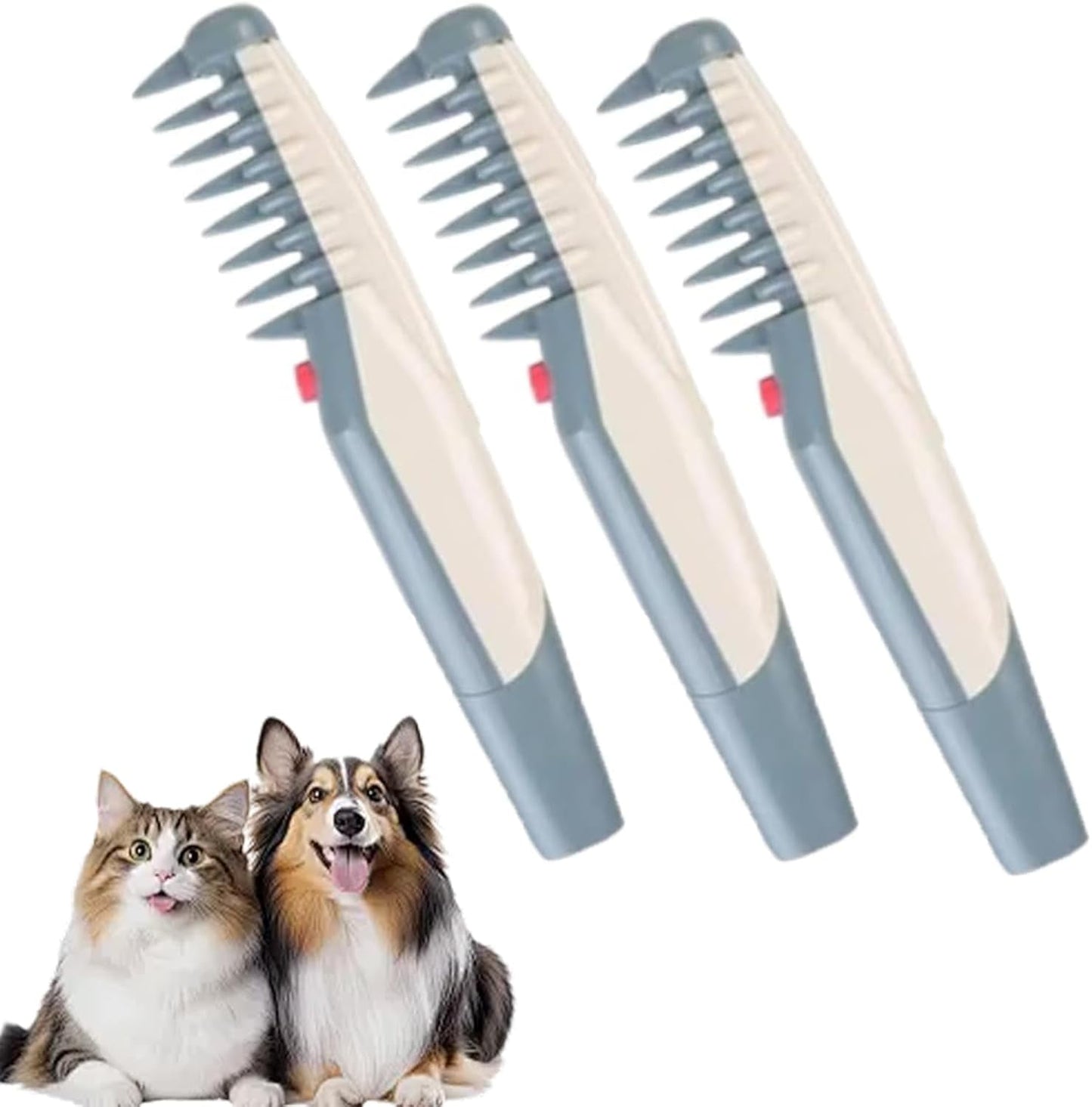TKing Home Mataway E-Comb, Mataway E Comb, Petsboro Mataway E-Comb, Lifweb Mataway E-Comb, Electric Pet Dog Grooming Comb Hair Trimmer, Pet Hair Knot Remover for Dogs Puppies Cats