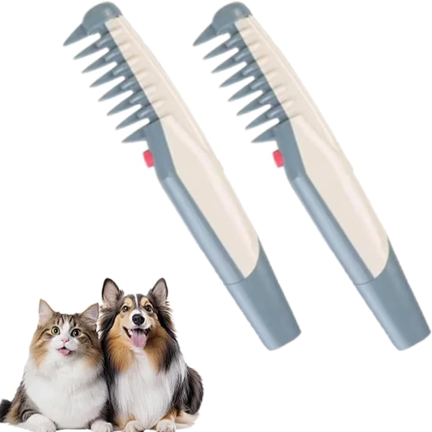 TKing Home Mataway E-Comb, Mataway E Comb, Petsboro Mataway E-Comb, Lifweb Mataway E-Comb, Electric Pet Dog Grooming Comb Hair Trimmer, Pet Hair Knot Remover for Dogs Puppies Cats
