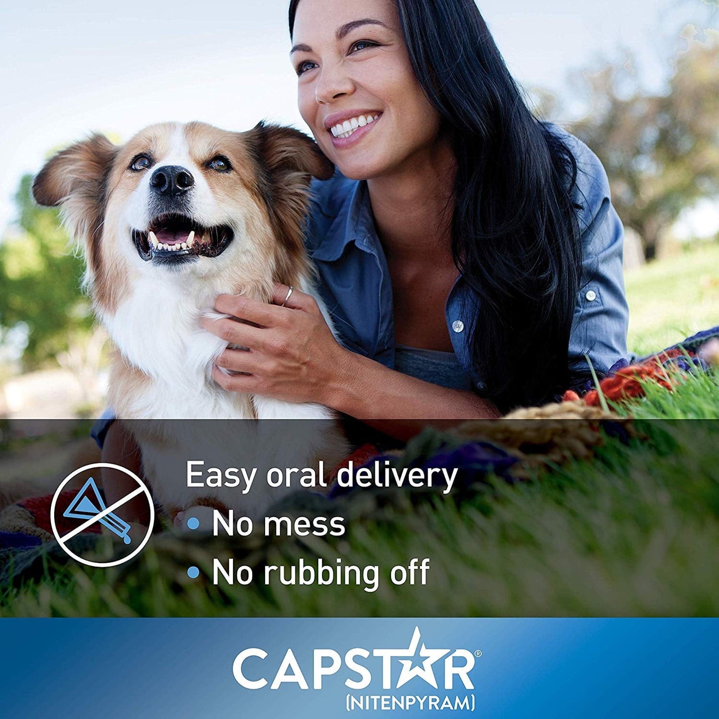 Capstar Fast-Acting Oral Flea Treatment for 2-25lb Dogs – 6 Doses