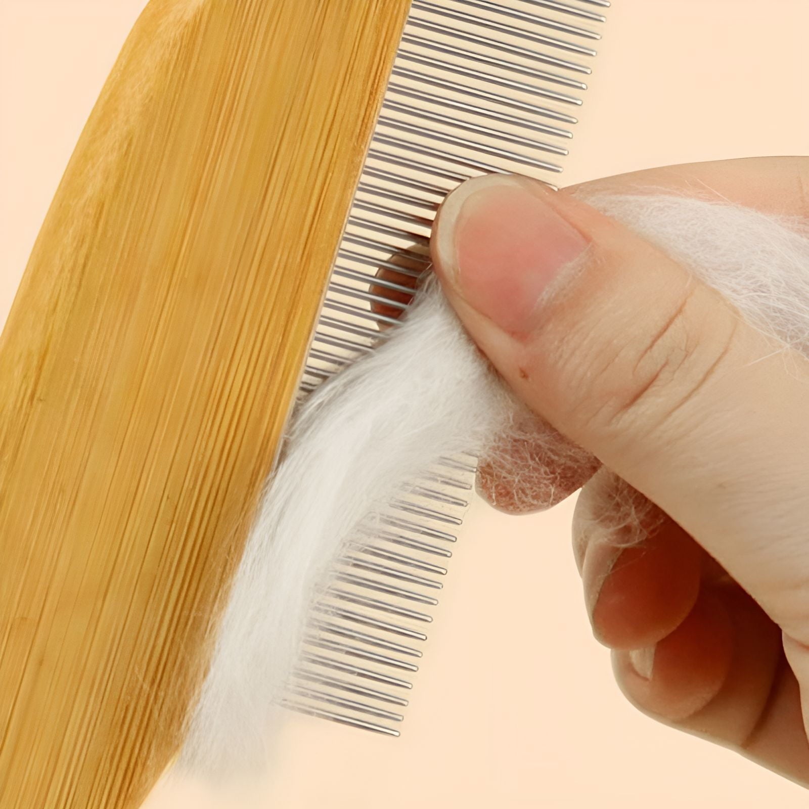 ACDANC 2Pcs Flea Comb,Stainless Steel Flea Comb for Cats,For Short Hair Flea Comb for Dogs