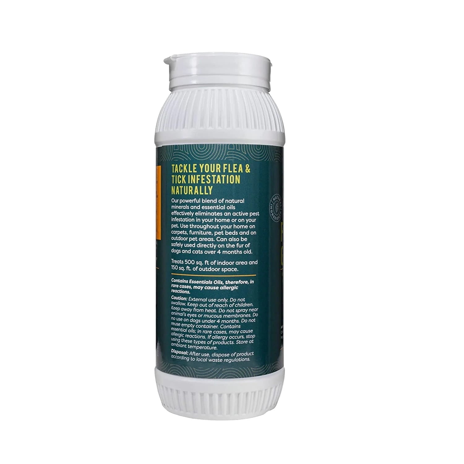ALZOO Natural Flea & Tick G+ Powder Natural Home Treatment for Pets