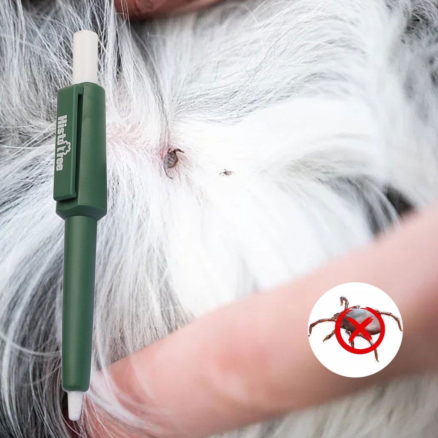 Bentne Pet Supplies Pet Insect Catching Tool Reliable Tick Removal Method Pet Catcher Cat and Dog Grooming Catcher Tick Holder Tick Remover Pen Tick Remover Flea Holder Pet Supplies