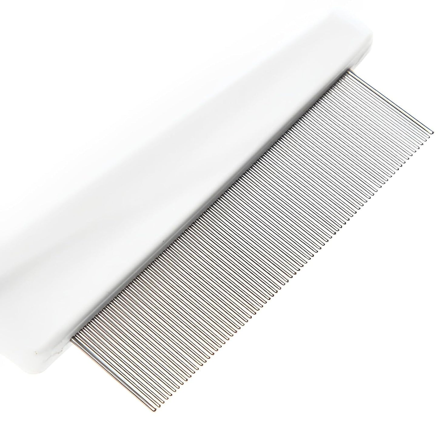 Flea Comb for Dogs and Cats, Pet Lice Comb Fine Tooth Grooming Tool for Removing Tear Stains, Fleas, Dandruff, Lice