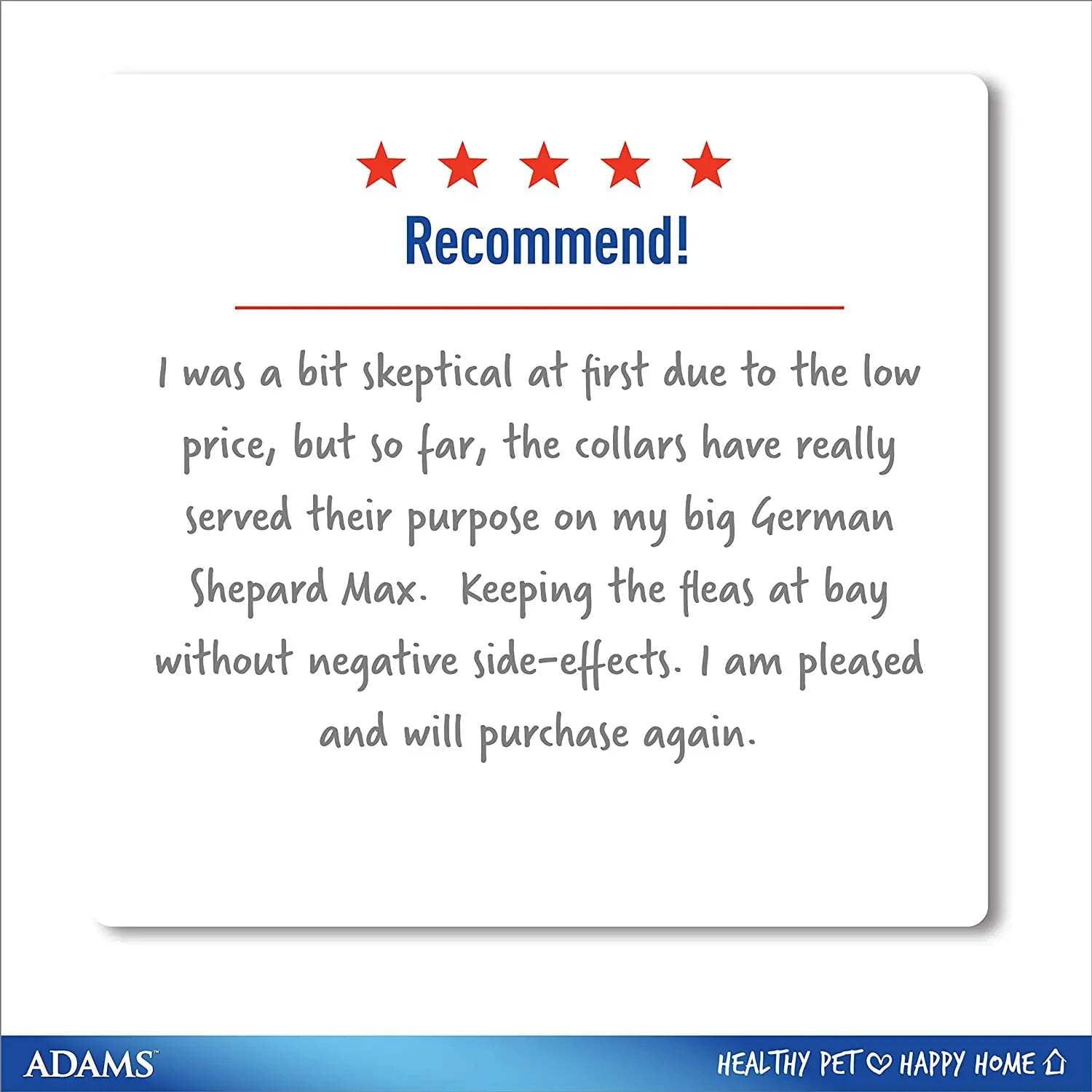 Adams Plus Flea  Tick Collar for Large Dogs  Puppies
