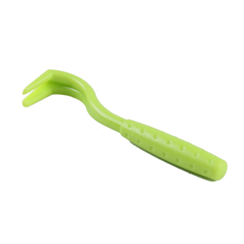 3pcs/set Pets Grooming Tick Clips Dogs Fleas Tweezer Cat Lice Clamp Tool (Green)