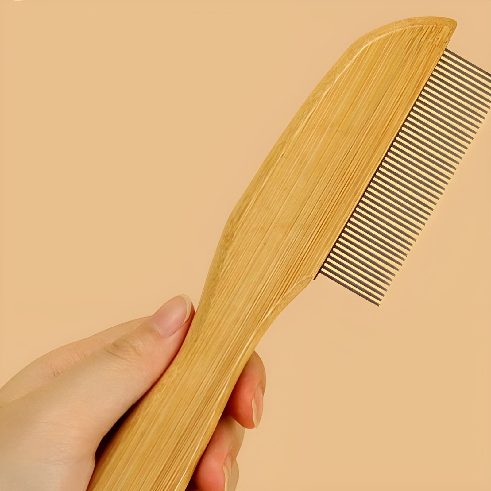 ACDANC 2Pcs Flea Comb,Stainless Steel Flea Comb for Cats,For Short Hair Flea Comb for Dogs