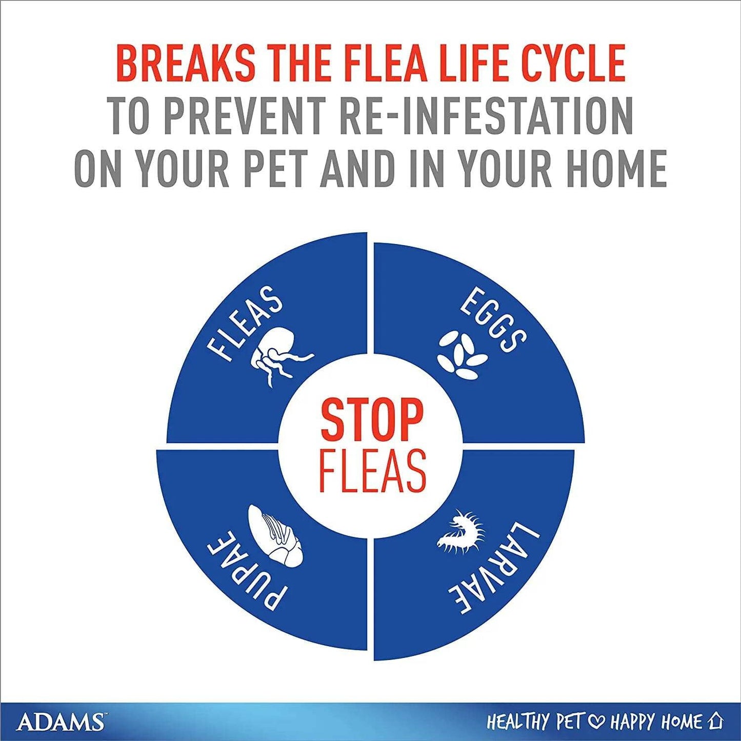 Adams Plus Flea  Tick Collar for Large Dogs  Puppies