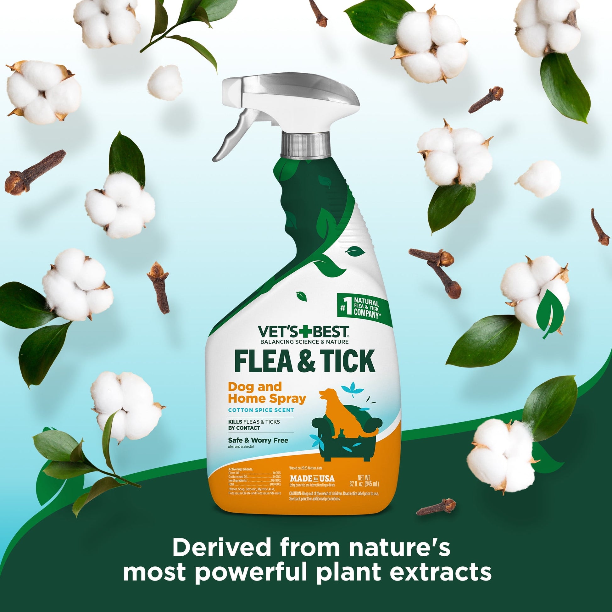 Vet's Best Home Spray for Dogs – 32oz