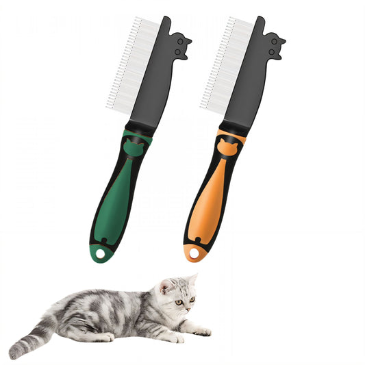 ACDANC 2Pcs Flea Comb,Flea Comb for Cats,For Short Hair Flea Comb for Dogs