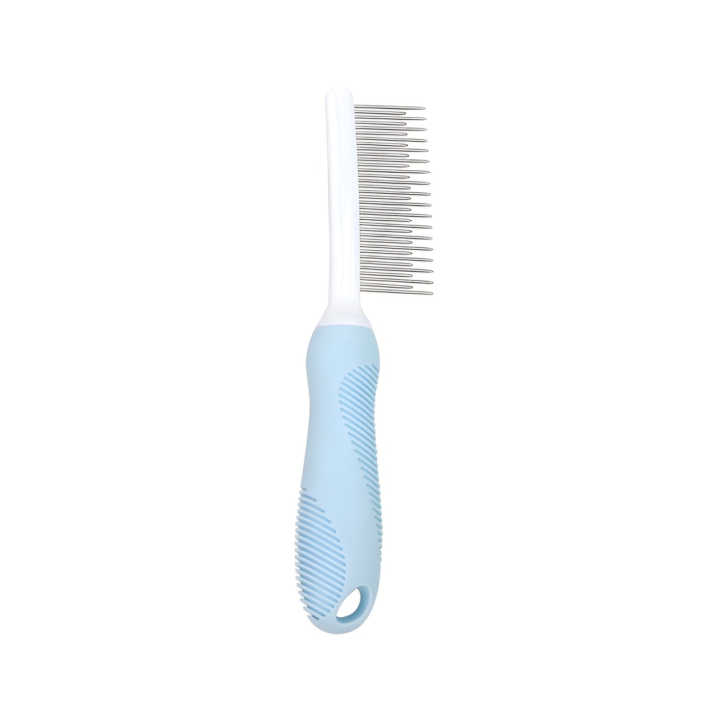 ACDANC Dog Comb,Effort-Saving Comb Metal Comb,For Cats & Dogs Dematting Comb for Dogs,Blue