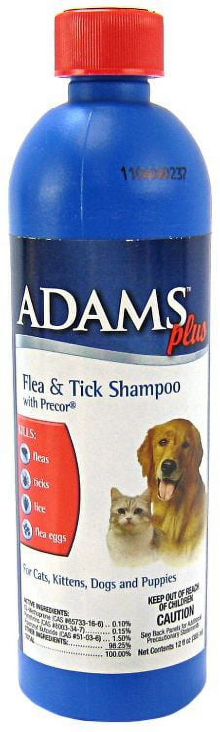 Adams Plus Flea & Tick Shampoo [Dog, Flea & Tick Shampoos] 12 oz