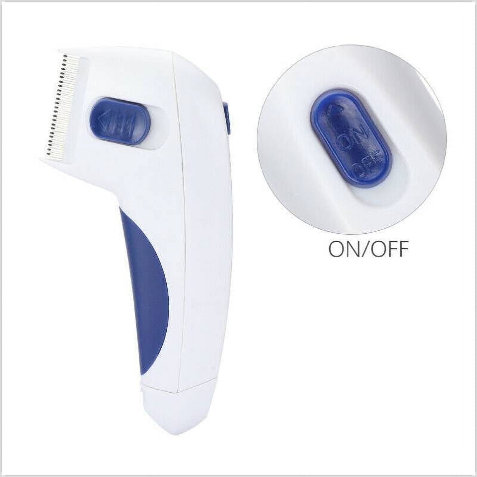 ZHQGZ Pets Lice Remover Electric Flea Zapper Safe Cat Dog Cleaning Comb Hair Brush