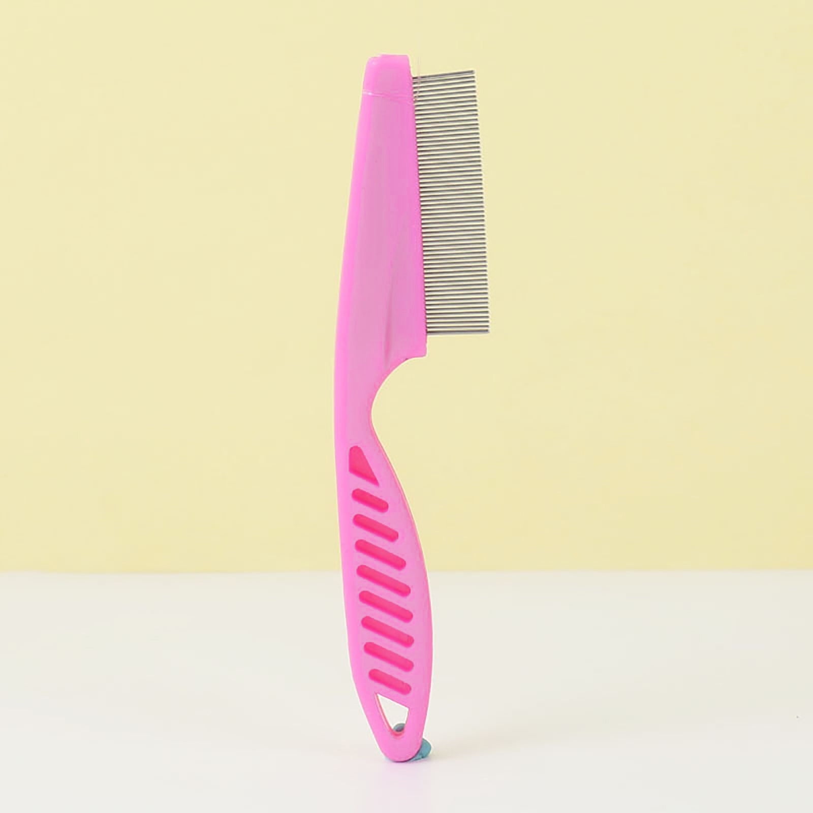 Pet Hair Grooming Comb Flea Shedding Brush Puppy Dog Stainless Comb