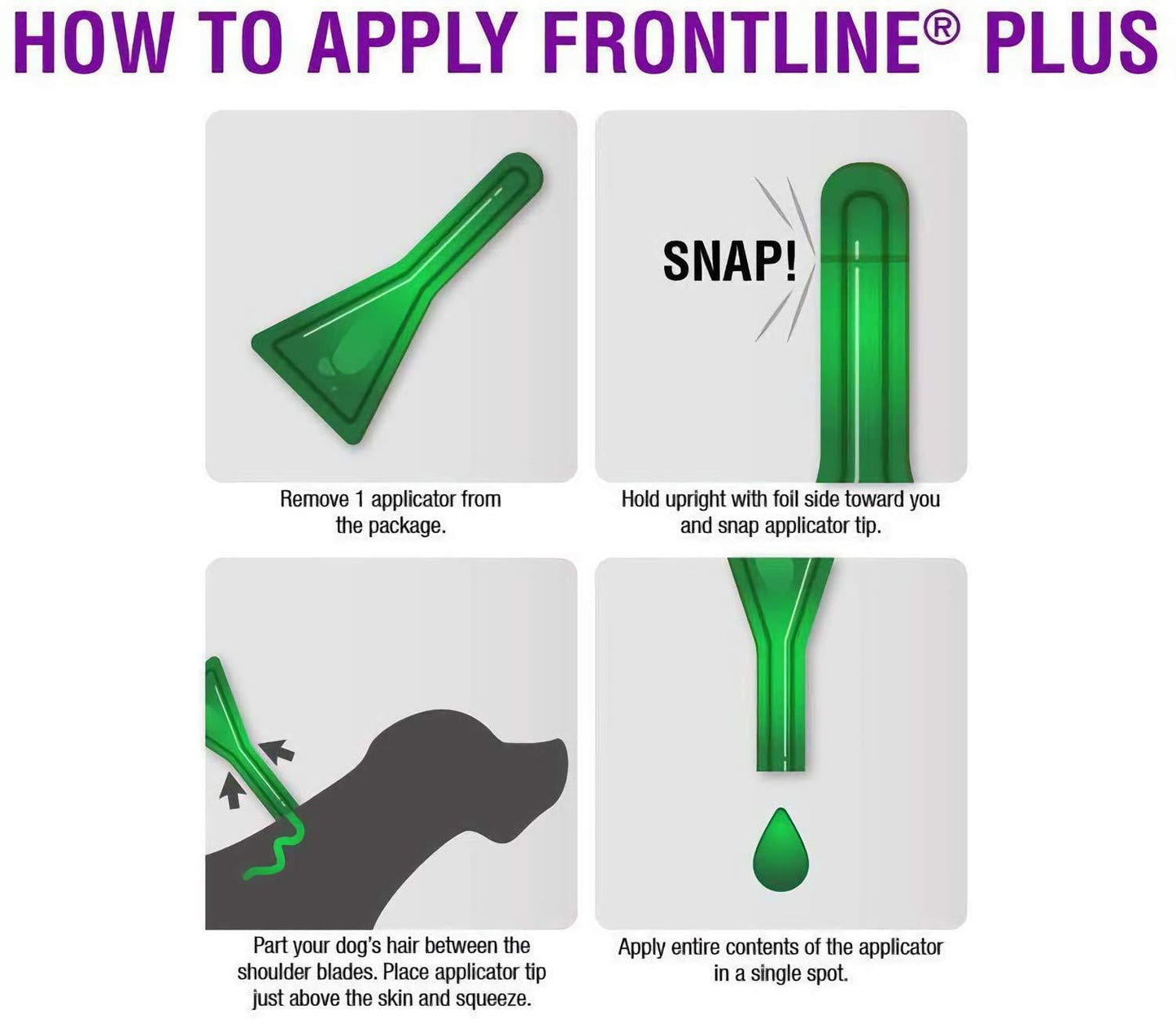 Frontline Plus for Large Dogs, 45-88 lbs, Flea & Tick Control, 3 Ct.