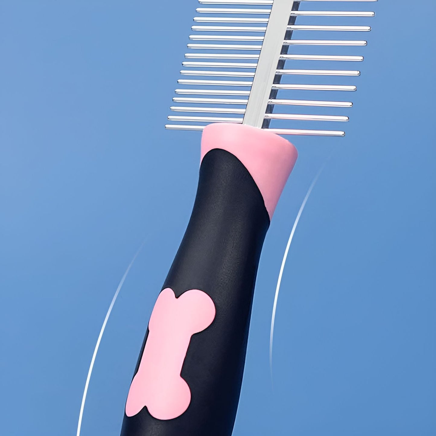ACDANC Dog Comb,Dematting Comb for Dogs,For Long/Short Hair Cat Combs for Indoor Cats,Blue