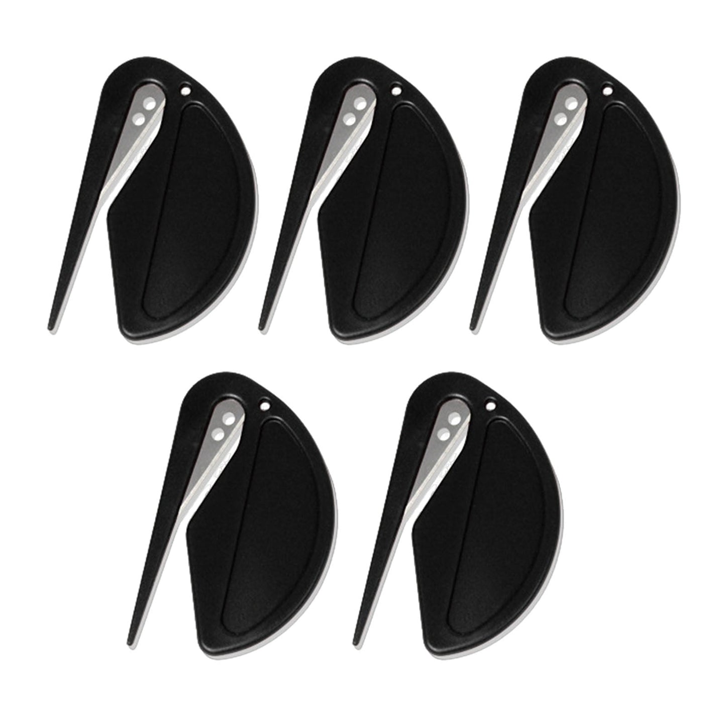 Pebbuoy 5 Pcs Pet Comb Knotting Comb for Cats Dogs Ergonomic Design Effective Pet Hair Removal Grooming Tool