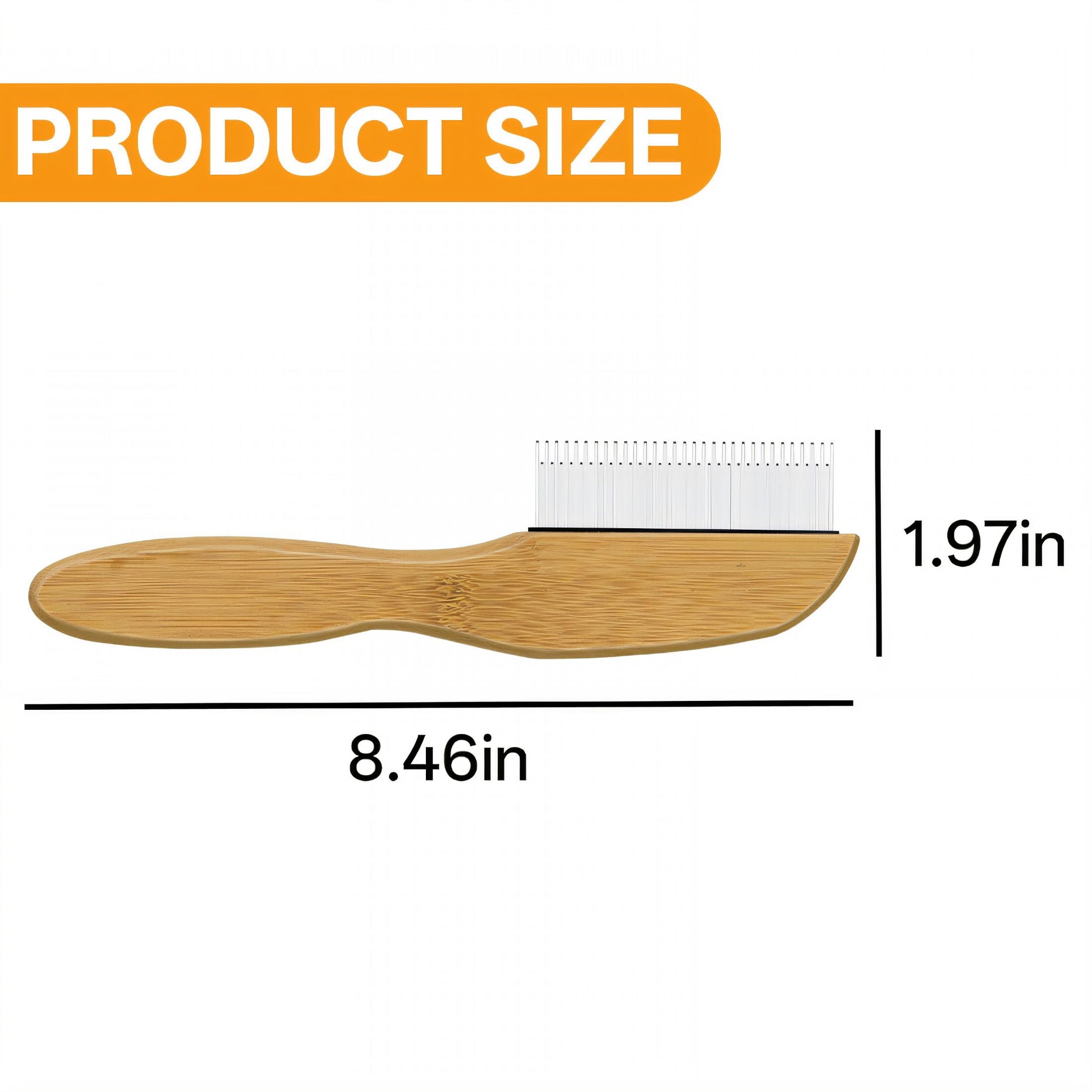 ACDANC 2Pcs Flea Comb,Stainless Steel Flea Comb for Cats,For Short Hair Flea Comb for Dogs